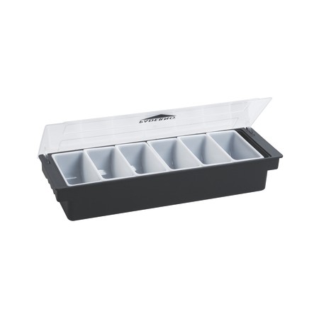 Portacondimenti 6 scomparti Abs - Paderno