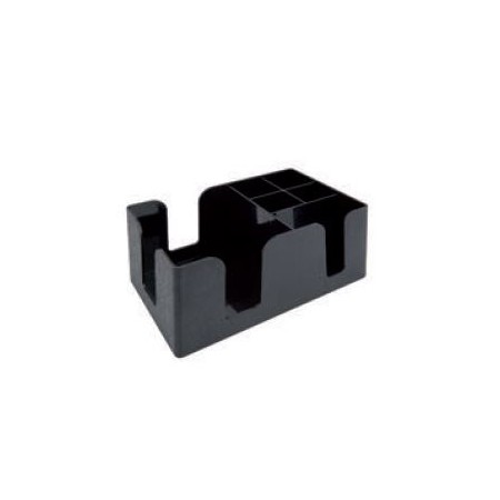 Portaoggetti con portatovaglioli da bar "Linea mixage" Abs