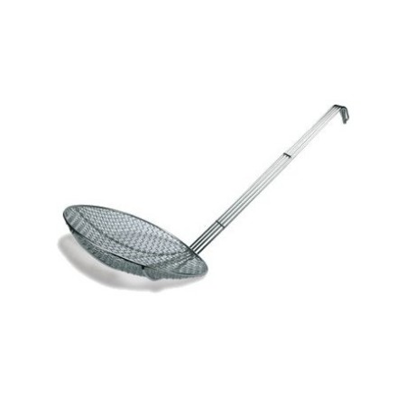 Schiumarola manico rinf. cm.24 inox