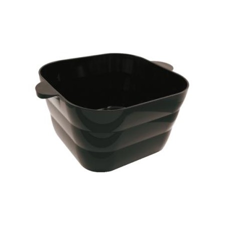 Secchiello portabottiglie quadrato nero