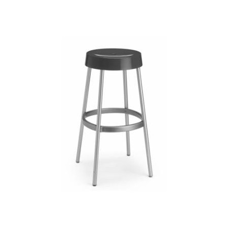 Sgabello gim h.80 cm antracite