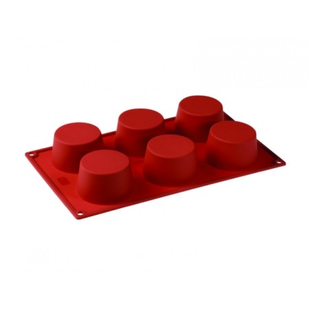 Stampo in silicone Cupcake 6 impronte