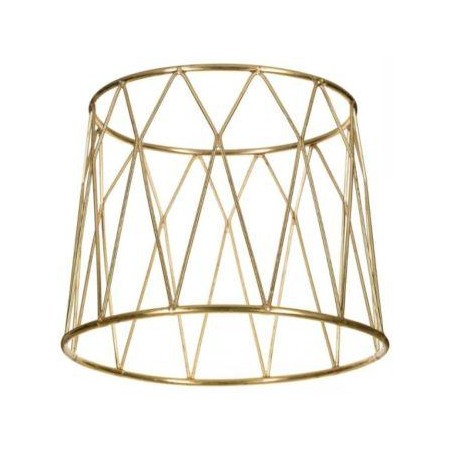 Stand antiscivolo universale oro Crown in acciaio rivestito in PVC cm 25x21,2 h cm 20