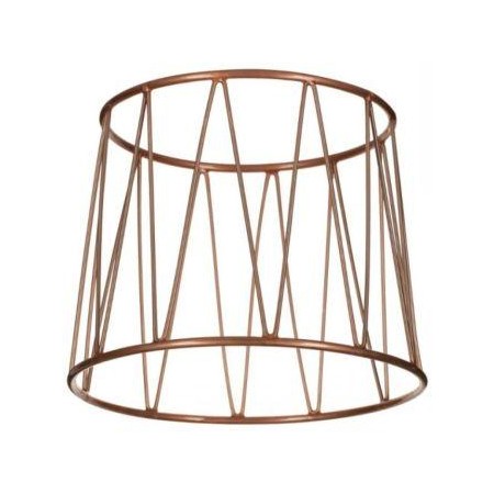 Stand antiscivolo universale rame Crown in acciaio rivestito in PVC cm 25x21,2 h cm 20