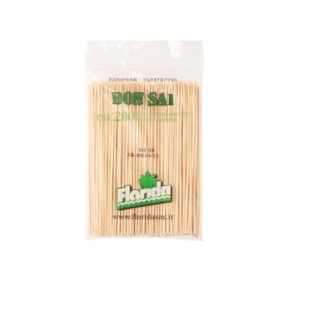 Stecconi bamboo cm 15- 200pz