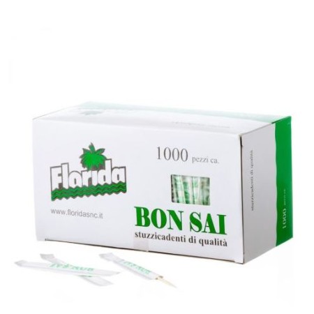 Stuzzicadenti imb.singolarmente cm.7 - 1000 pz