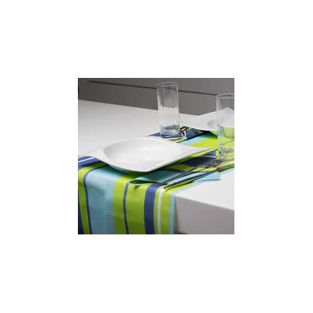 Tovagliolo Onda 40X40 verde/lime/blu 50 pz