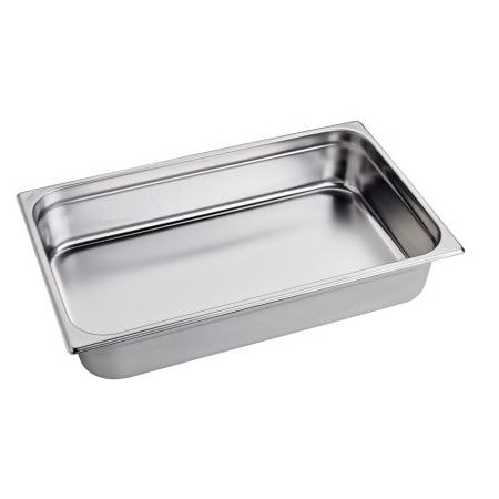Vasca inox GN 1/1 h.10cm 53x32,5 cm