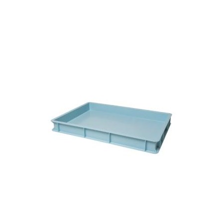 Vaschetta per impasto pizza 60x40x10 cm- Celeste