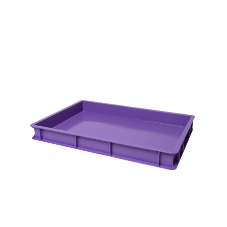 Vaschetta per impasto pizza 60x40x7 cm Lilla -DAC Forniture