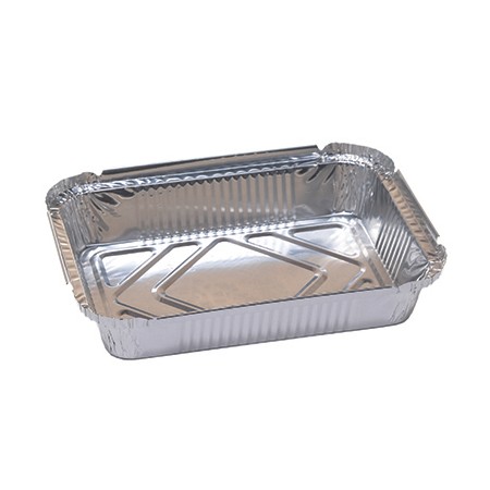 Vaschette alluminio 2  Porz c/cR33C 100pz Cuki