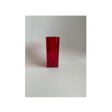 Vaso quadrato rosso Guzzini