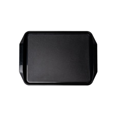 Vassoio fast food c/impugnatura 43x31 nero