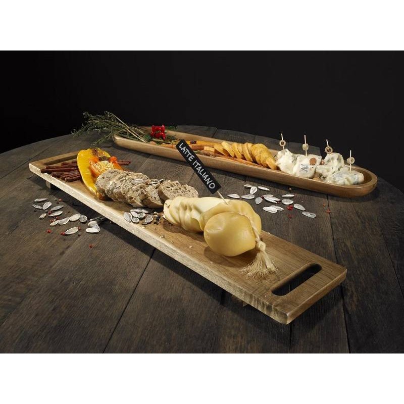 Vassoio in acacia cm. 60x12.5x3h.