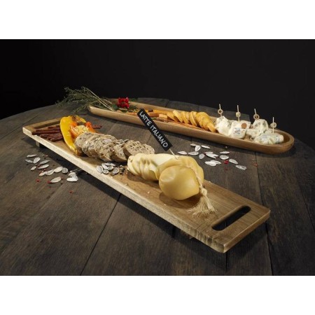 Vassoio in acacia cm. 60x12.5x3h.