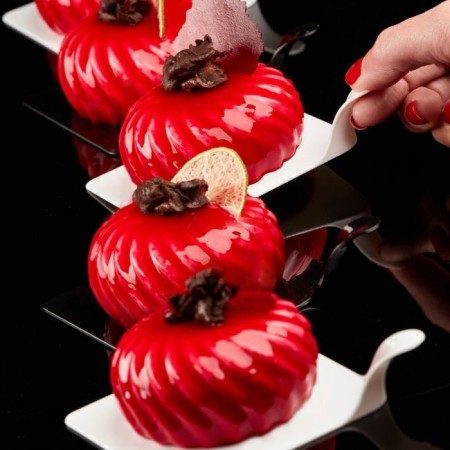 Vassoio quadrato per monoporzione -nero - 80 x 80 mm - 50 pz