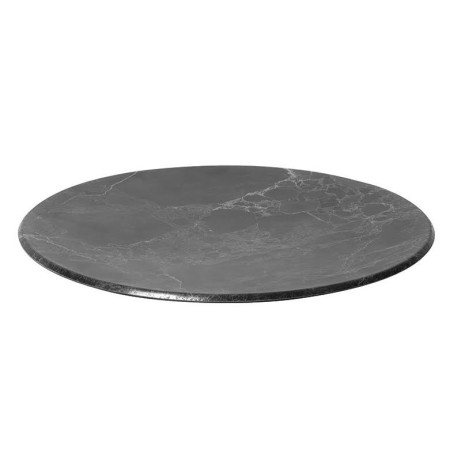 Vassoio tondo in melamina cm.55x3 Royal black