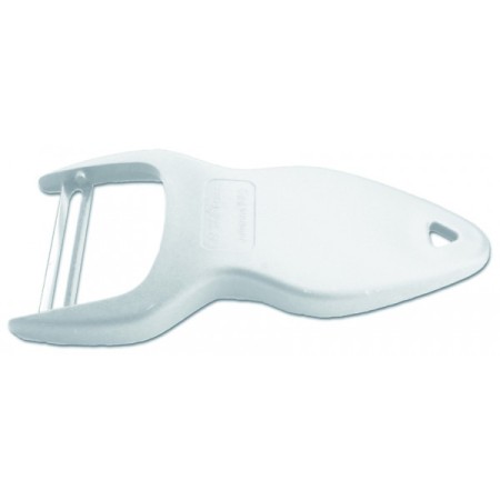 Pelapatate plastica bianco lama inox