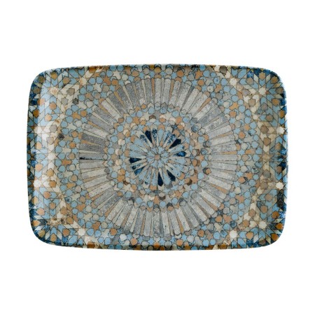Piatto rettangolare cm 23x16 Mosaic - Bonnà
