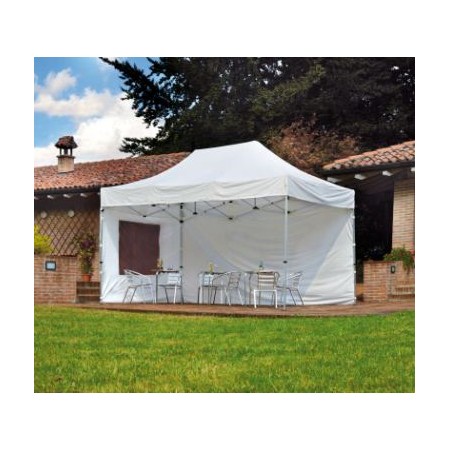 Gazebo 4,5x3mt pieghevole in alluminio