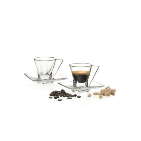 Set tazzina caffè con piattino 2 pz. Rcr set fusion outlet