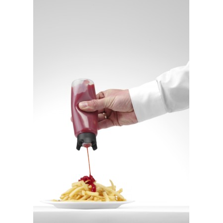 Bottiglia dosatrice antigoccia per salse 0,23L  ø50x(h)160