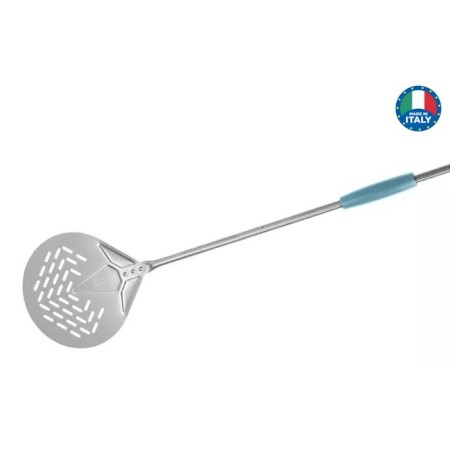 Palettino pizza inox forato ø 26 cm  Gimetal