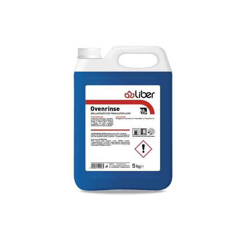 Brillantante per forni autopulenti 5kg Ovenrinse
