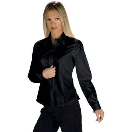 Camicetta Tenerife stretch nera tg XL Isacco