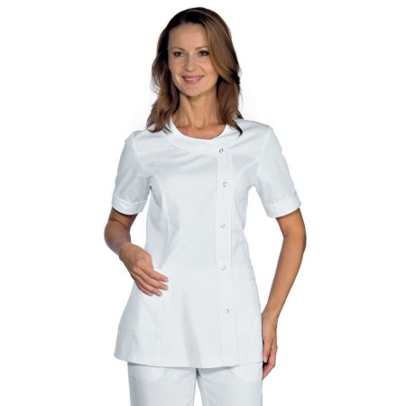 Casacca Brasilia Bianca 65% polyester 35% cotone small