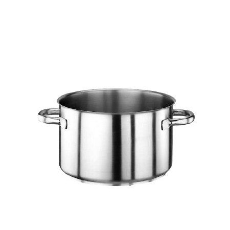 Casseruola alta 2 maniglie inox cm.32