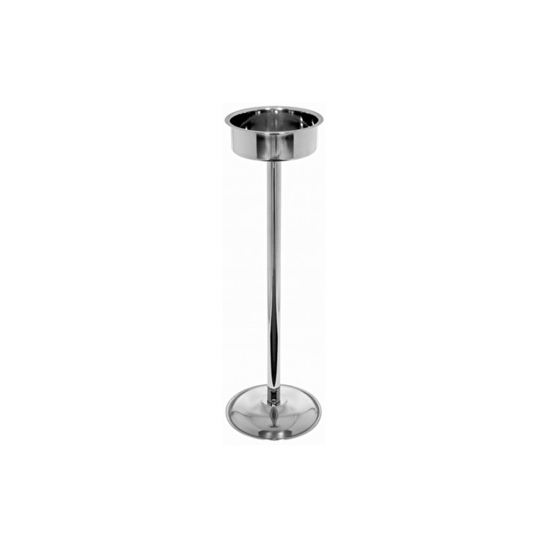 Colonna porta secchiello Ø cm.22 in acciaio inox