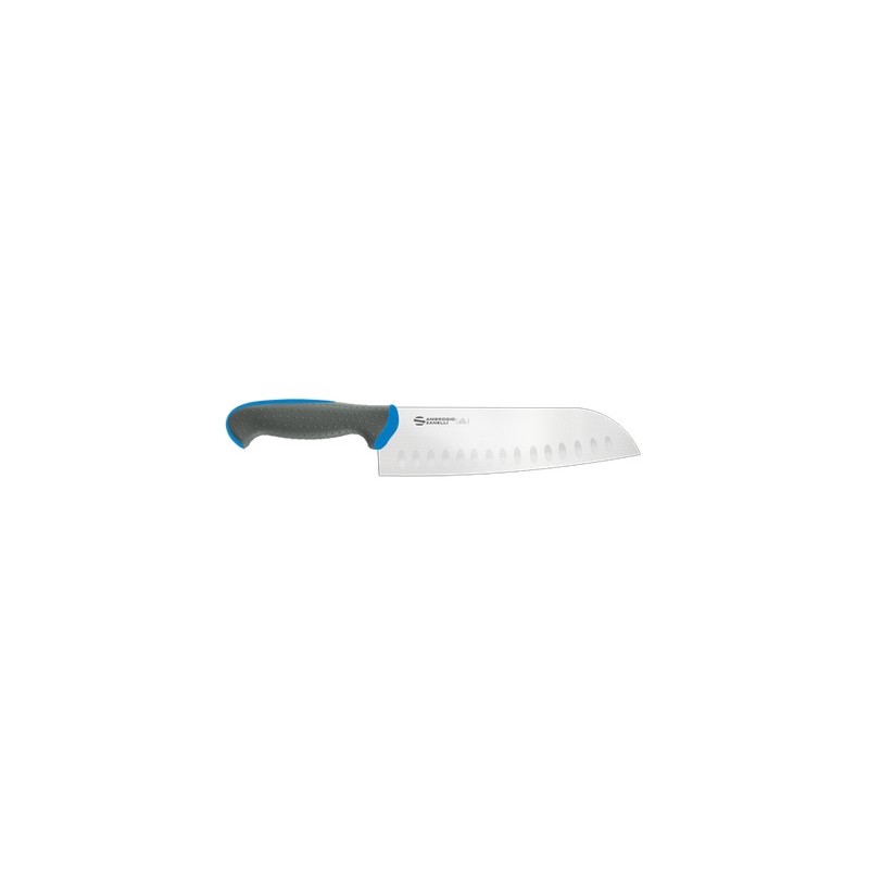 Coltello Santoku 18cm Blu Sanelli Ambrogio
