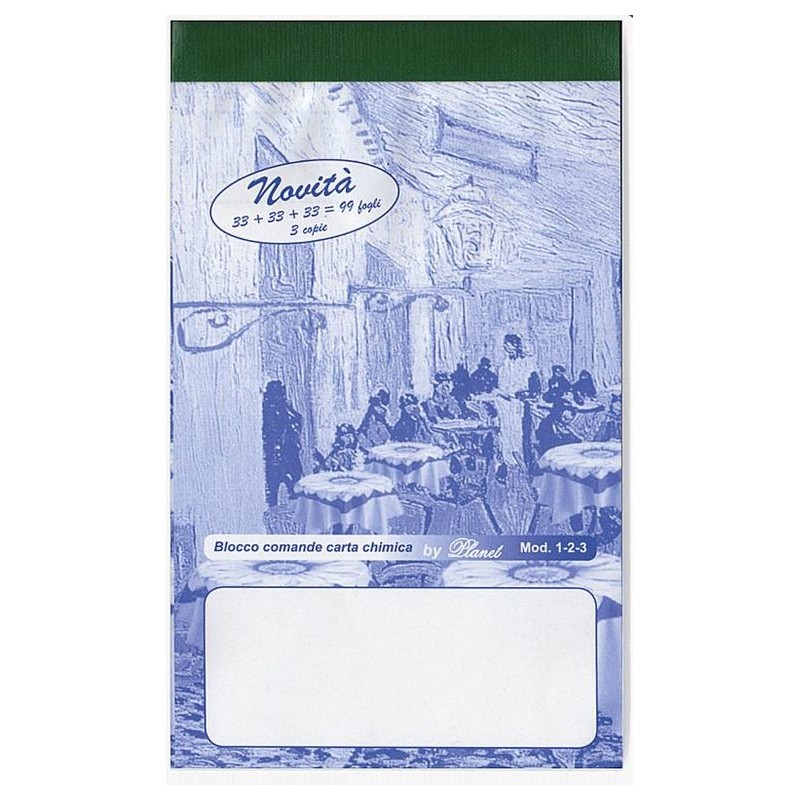 Comande triplice copia mis.unica 10 blocchi