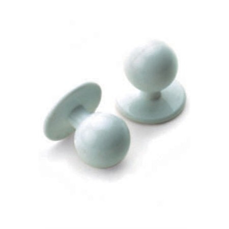 Confezione bottoni bianchi 10 pz Isacco