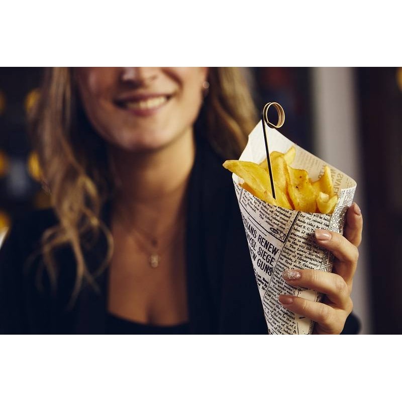 Cono in carta antigrasso Journal 70g/m2 -24x34 cm -250pz