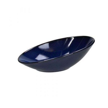 Contenitore ovale cm 25 Blu Tognana