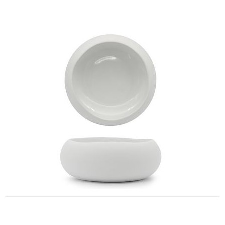 Coppa in porcellana cm. 16,5 Genesys bianco