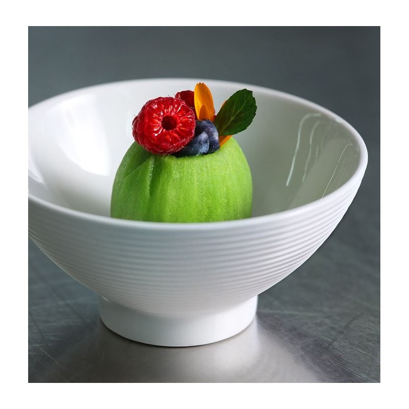 Coppetta rotonda cm.14 bianca Evolution- Rak Porcelain