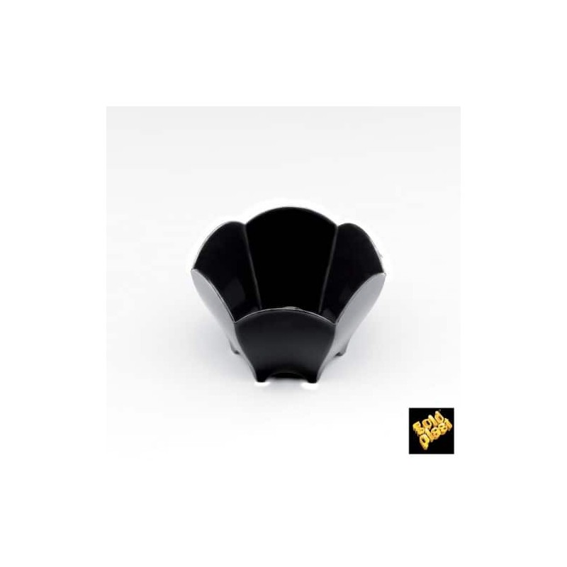 Coppetta Tulip nera 70cc - 25 pz