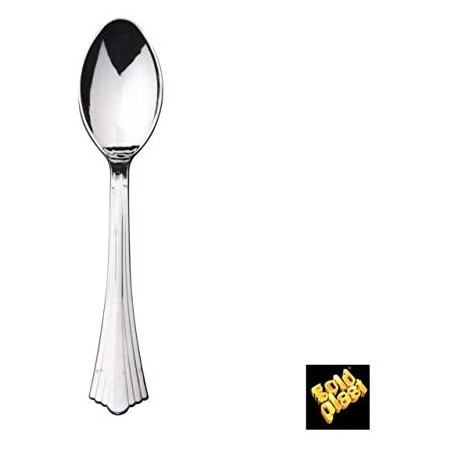 Cucchiaio metal Ps-nikel cromato 25pz