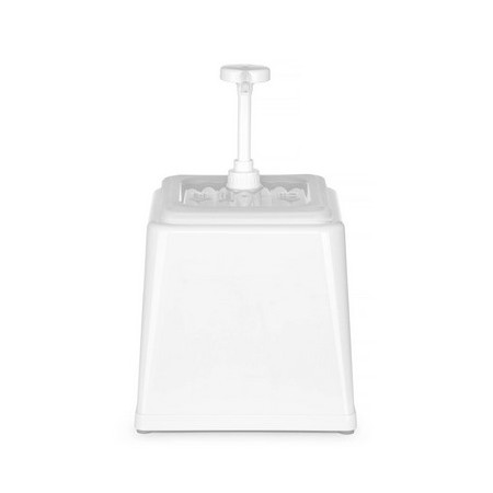 Dosatore per salse con pompa bianco
