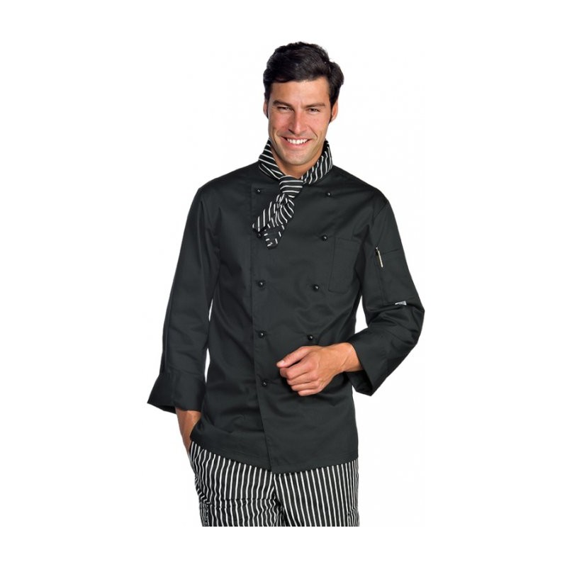 Giacca cuoco blackchef 4XL Isacco