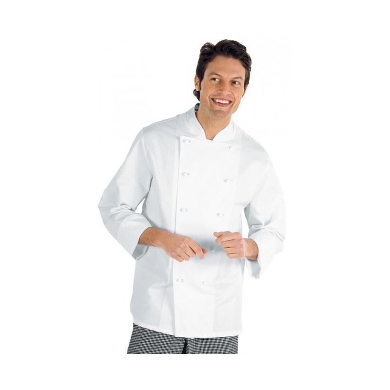 Giacca cuoco Livorno bianca tg. 3 XL Isacco