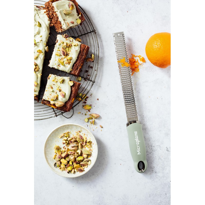 Grattugia Zester Verde Salvia Microplane