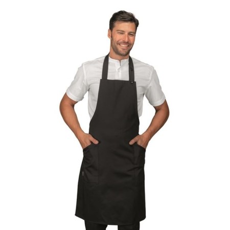 Grembiule champagne nero Isacco