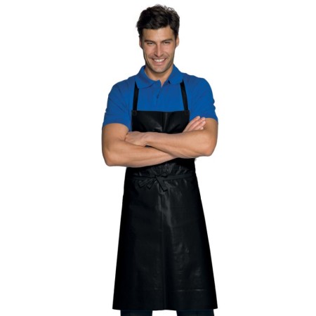 Grembiule pettorina 70x90 cerato nero Isacco
