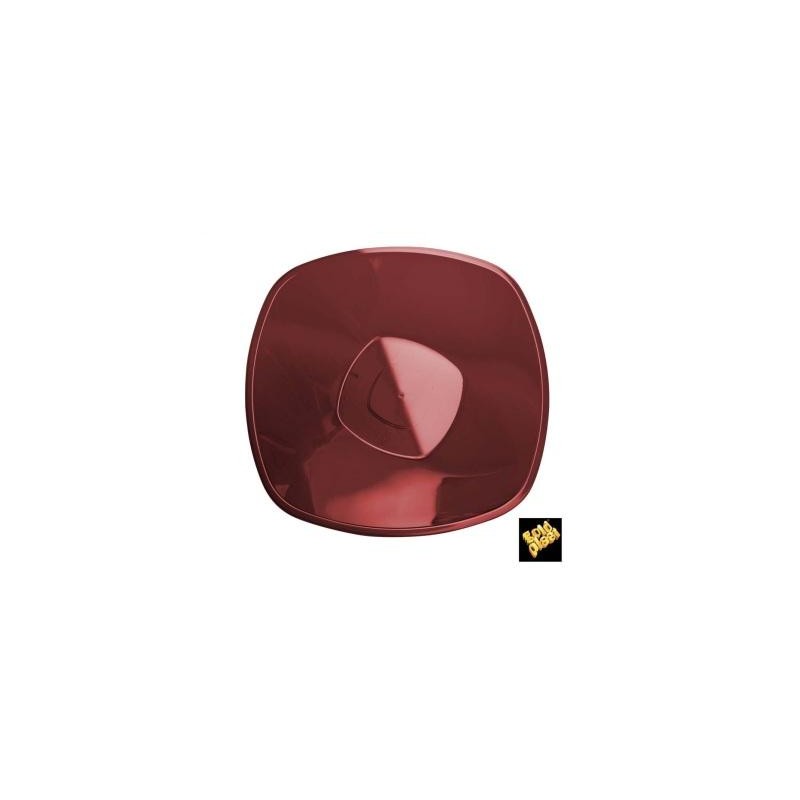 Insalatiera pp bordeaux 27,7x27,7cm - 3 pz 3000cc