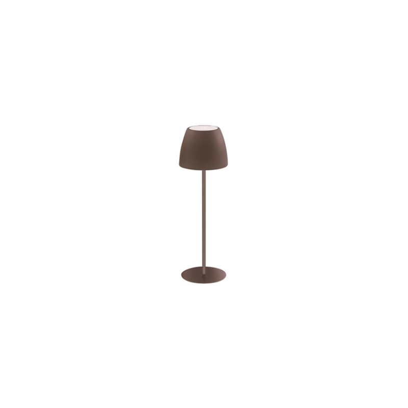 Lampada led marrone cm 12 H. 30 Sally