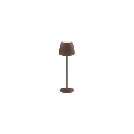 Lampada led marrone cm 12 H. 30 Sally